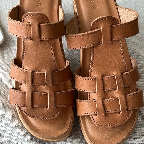 Swedish Hasbeens NWT Grunge Sky High Nature Color Slip In Clog LOVE IT!!! 🌈 🎁 - Picture 11 of 16